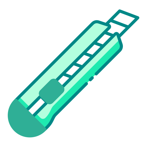 cortador icono gratis