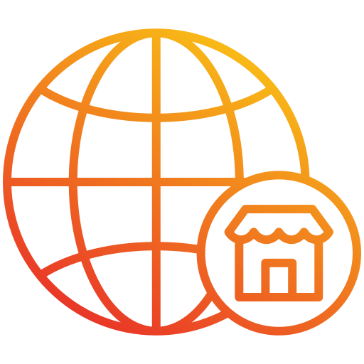 mercado global icono gratis