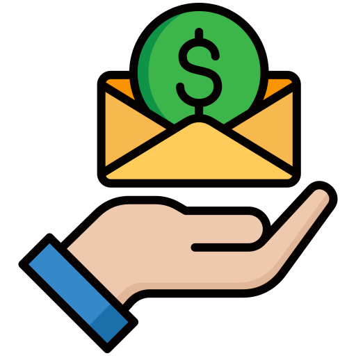 salaire Icône gratuit