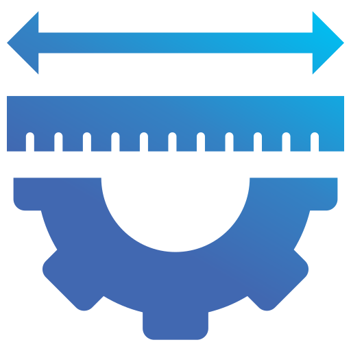 Measurement free icon