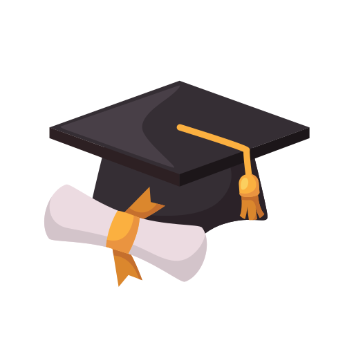 gorro de graduación icono gratis