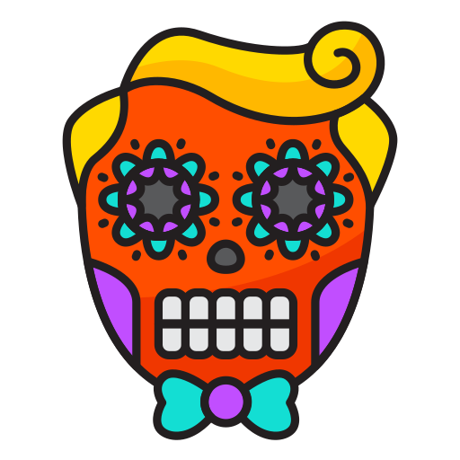 dia de muertos icono gratis