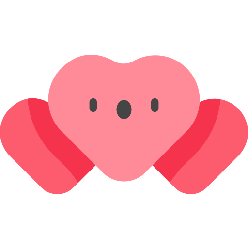 Corazones icono gratis