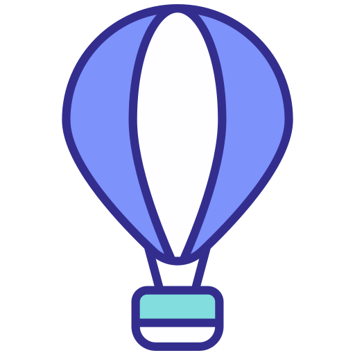 balao de ar quente grátis ícone