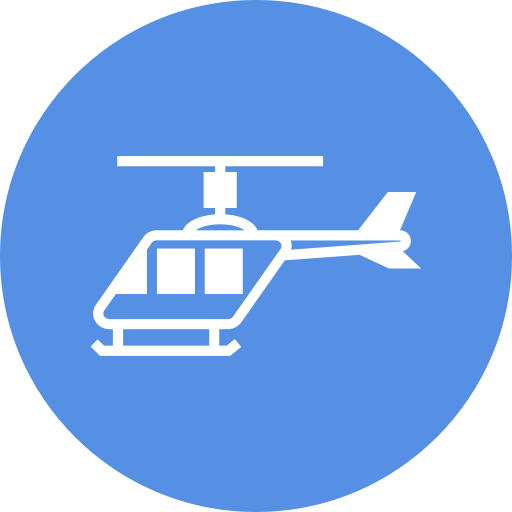 helicóptero icono gratis