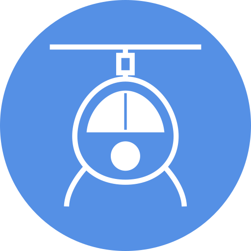helicóptero icono gratis