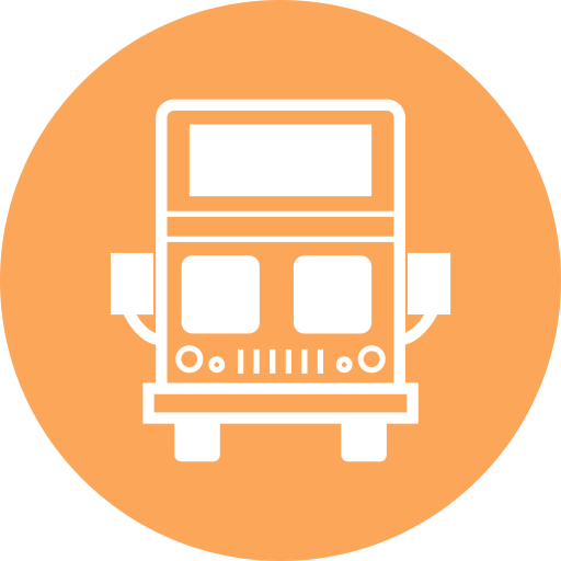 camión de reparto icono gratis