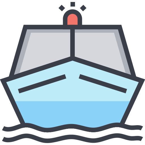 Лодка-корабль бесплатно иконка