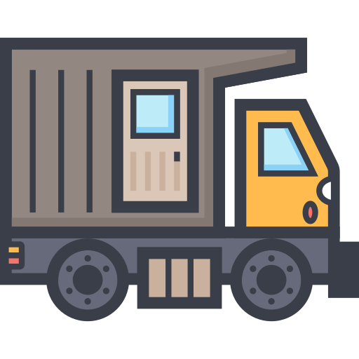 배송 밴 무료 아이콘