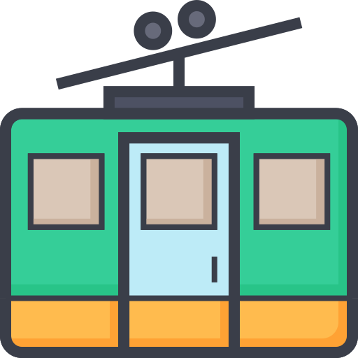 cabina del teleférico icono gratis