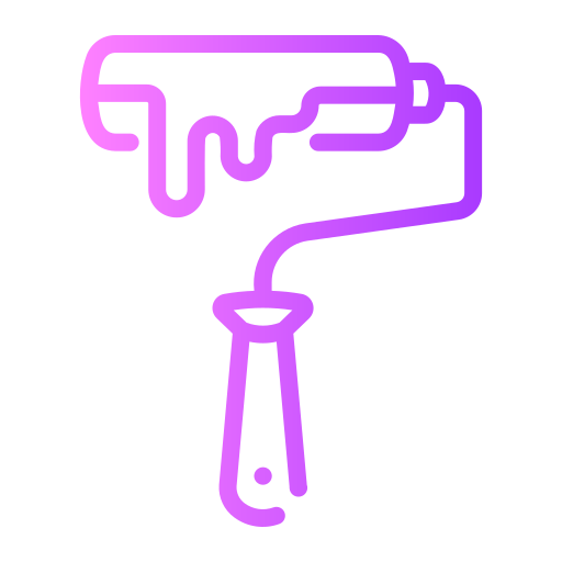 Paint roller free icon