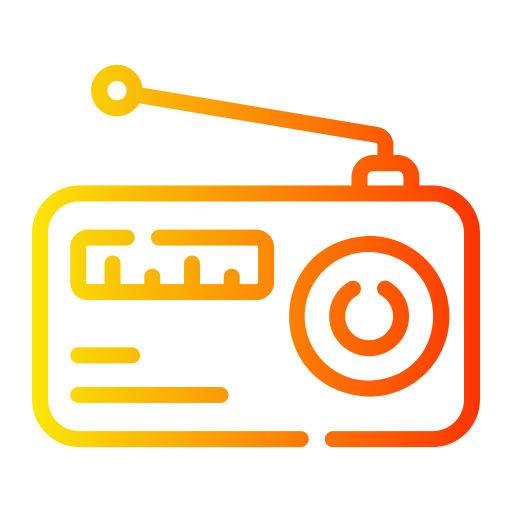 라디오 무료 아이콘 라디오 무료 아이콘