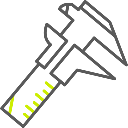 Caliper free icon
