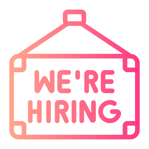 We are hiring free icon