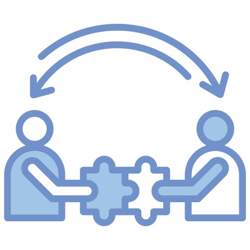 colaboración icono gratis