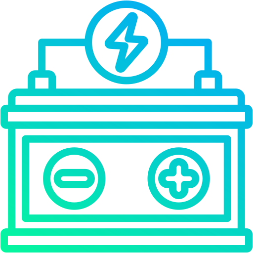 Автомобильный аккумулятор бесплатно иконка