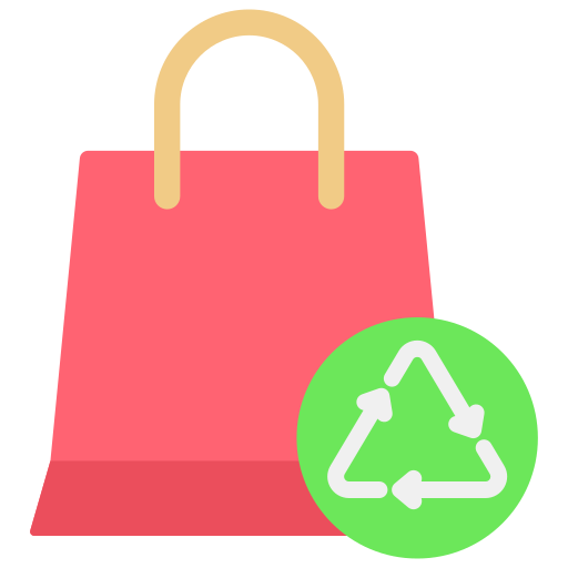 bolsa ecológica icono gratis