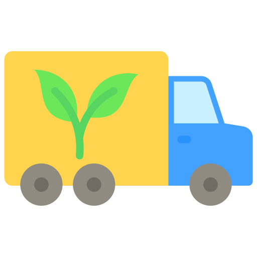 transporte ecológico icono gratis