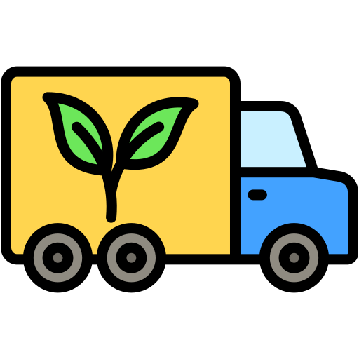 transporte ecológico icono gratis