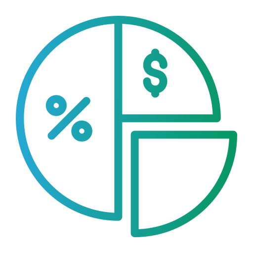 Pie chart free icon