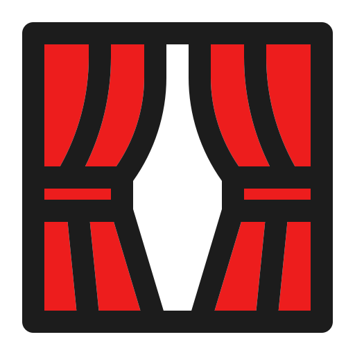 cortina icono gratis