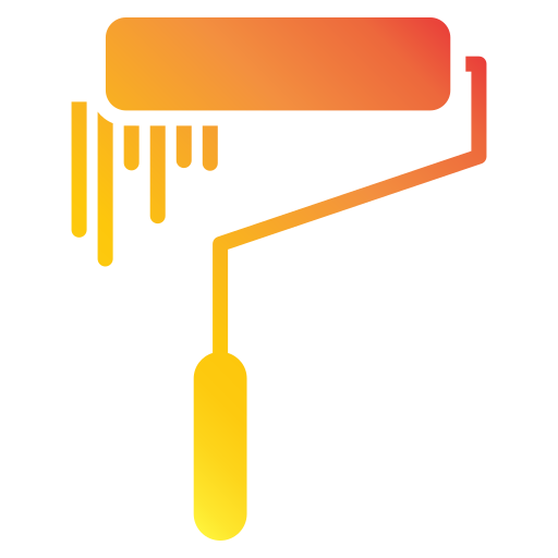 페인트 롤러 무료 아이콘 페인트 롤러 무료 아이콘