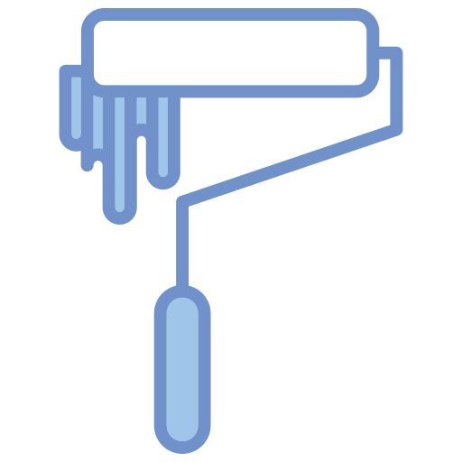 페인트 롤러 무료 아이콘 페인트 롤러 무료 아이콘