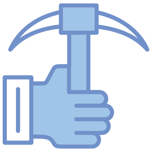Pickax free icon Pickax free icon