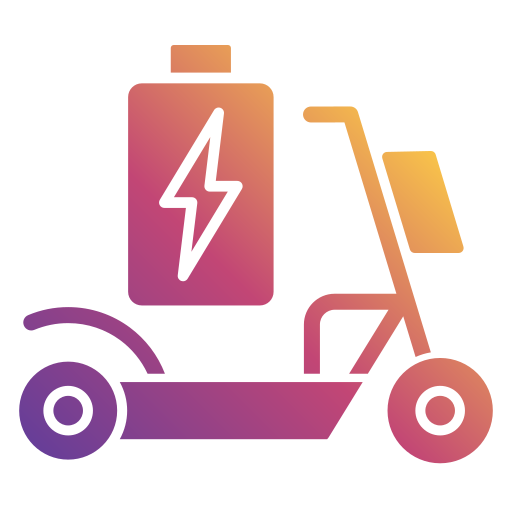 scooter electrico icono gratis