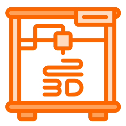 impresión 3d icono gratis