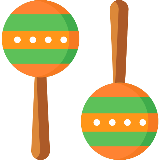 Maracas icono gratis