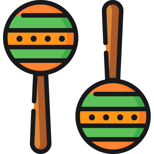 Maracas icono gratis