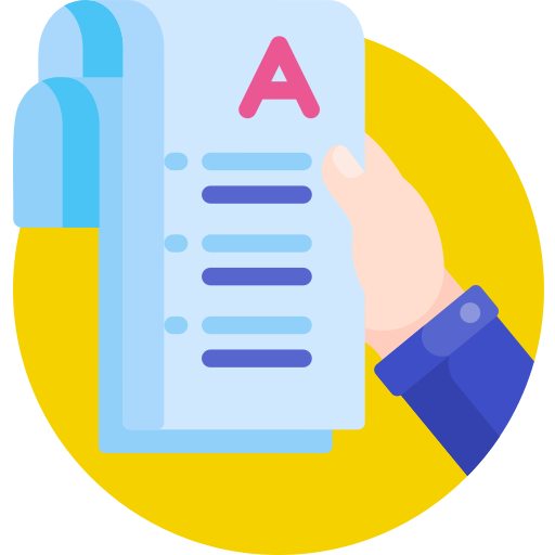 시험 무료 아이콘