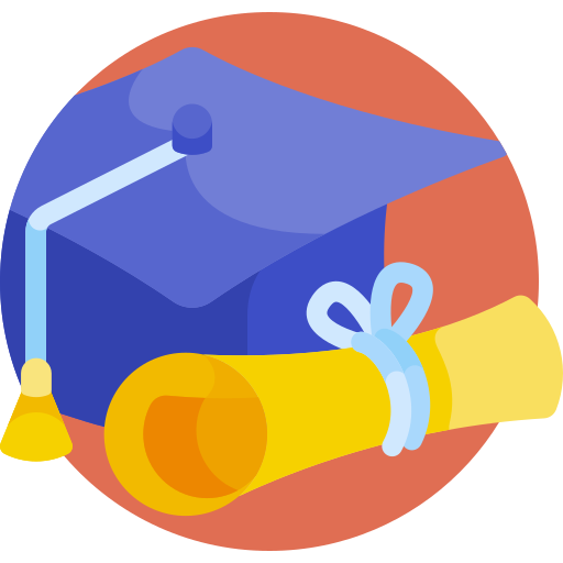 Graduación icono gratis