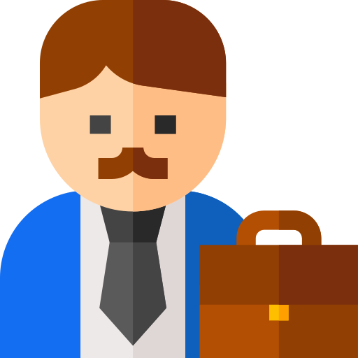 Hombre de negocios icono gratis