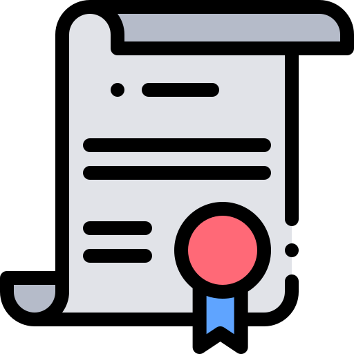 Declaration Detailed Rounded Lineal Color Icon