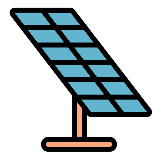 panel solar icono gratis