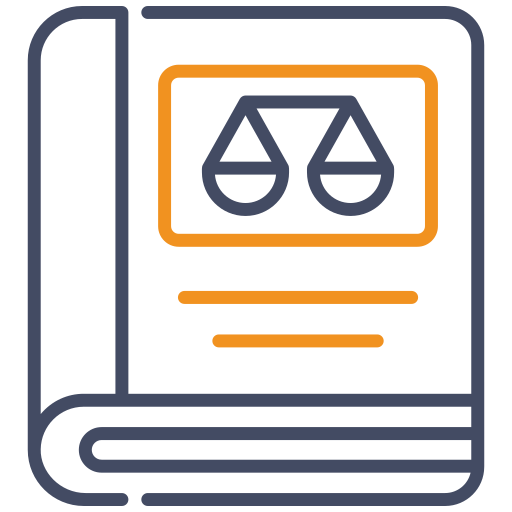 libro de leyes icono gratis