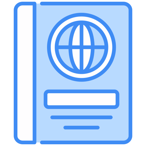 passeport international Icône gratuit passeport international Icône gratuit