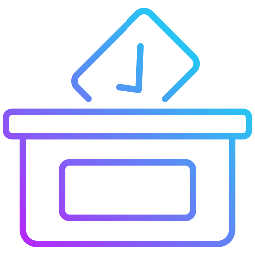 urna de votación icono gratis