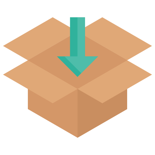 Packing free icon Packing free icon