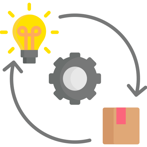 Process improvement free icon
