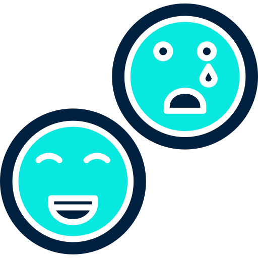 Émotions Icône gratuit