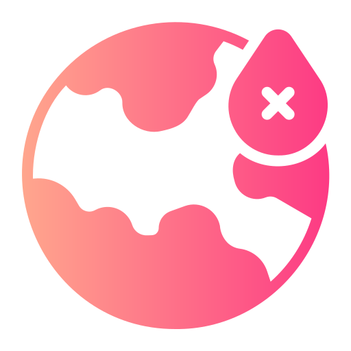 crisis de agua icono gratis