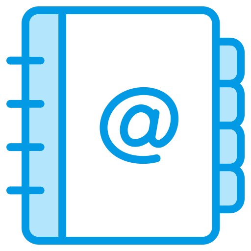 carnet d'adresses Icône gratuit carnet d'adresses Icône gratuit