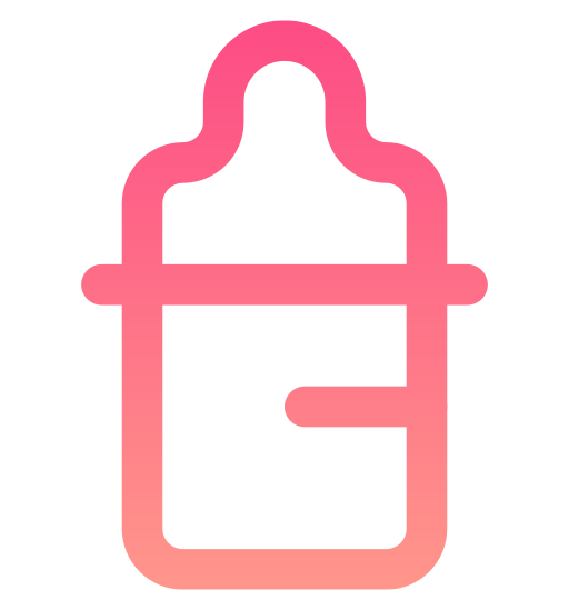 biberón icono gratis
