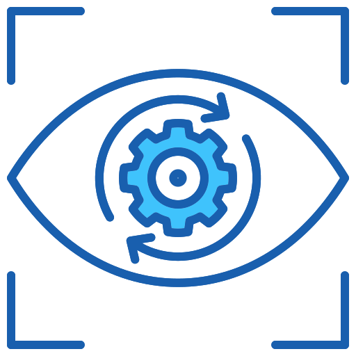 visión icono gratis