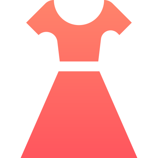 ropa de mujer icono gratis