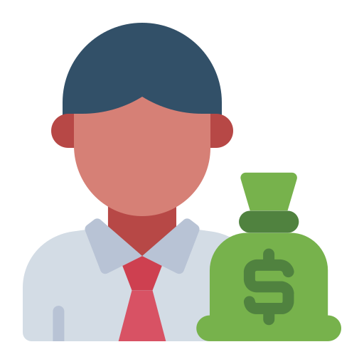 investisseur Icône gratuit