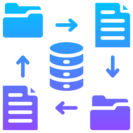 recopilación de datos icono gratis